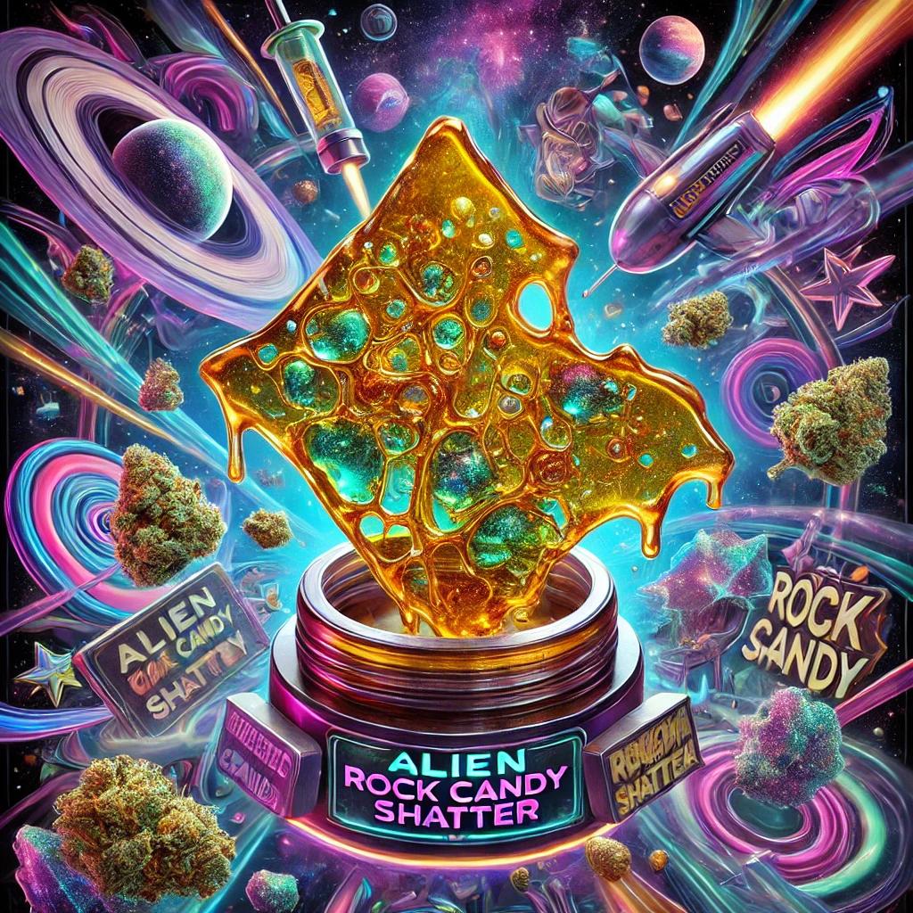 Alien Rock Candy Shatter - The Green Samurai image 0