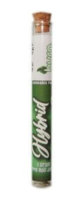 Burn Pre-Roll – 1 x Infused Distillate, Hash and Kief Joint (Chocolope x Headbanger Kief) (Hybrid) image 0