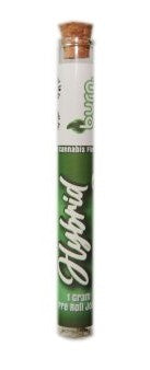 Burn Pre-Roll – 1 x Infused Distillate, Hash and Kief Joint (Chocolope x Headbanger Kief) (Hybrid) image 0