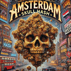 Amsterdam Skull Hash($13.50/gram) image 0