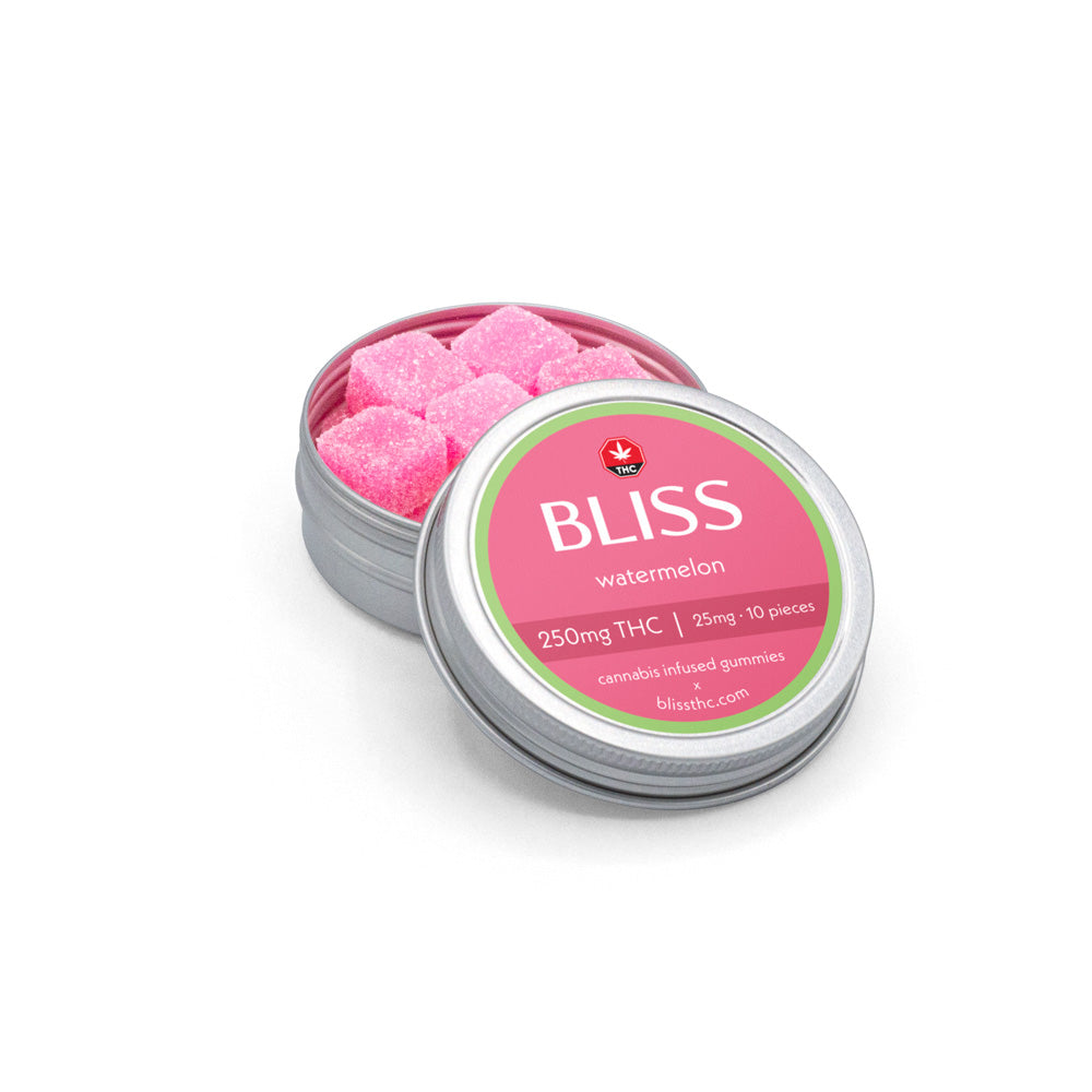 Bliss Edibles 250MG Thc - WATERMELON image