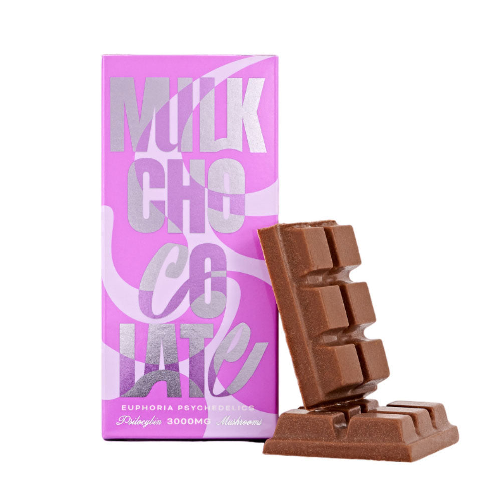 Euphoria Psychedelics – Milk Chocolate 3000mg image 0