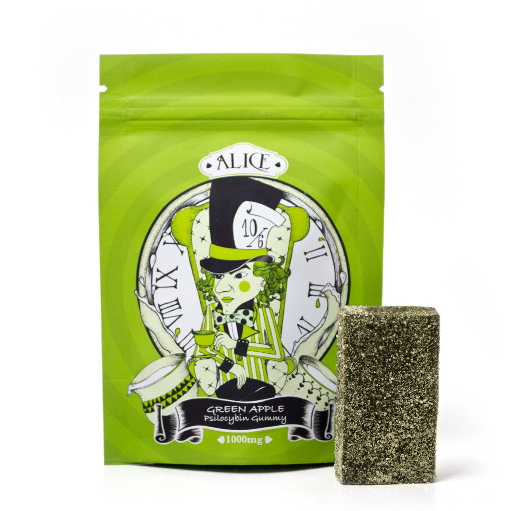 Alice Mushroom Gummy – Green Apple (2500mg) image 0
