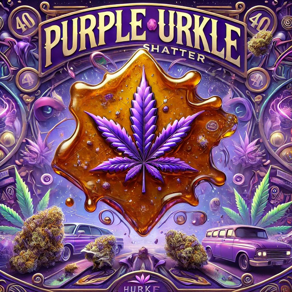 Purple Urkle Shatter - The Green Samurai image 0