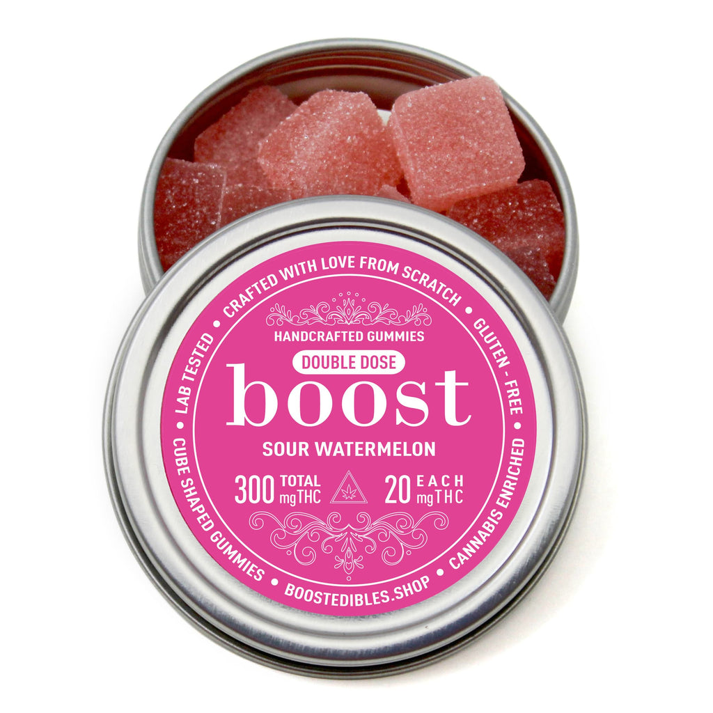 Boost - Thc Gummies 300mg - Sour Watermelon image