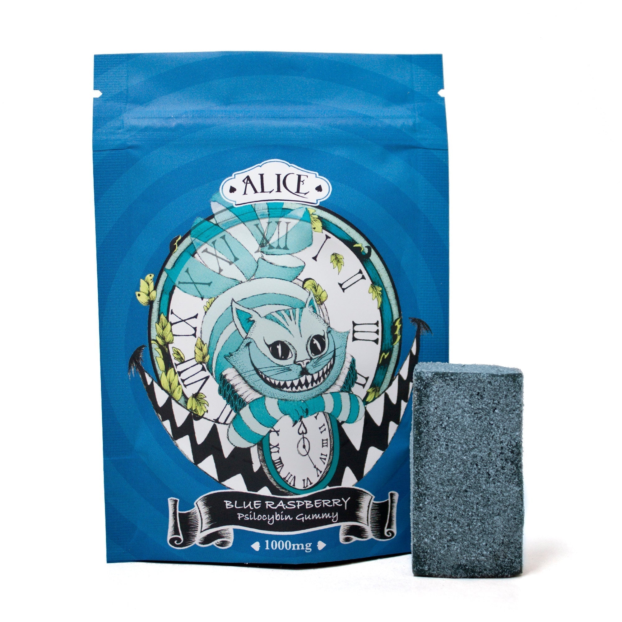 Alice Mushroom Gummy – Blue Raspberry (1000mg) image 0