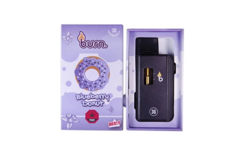 BURN 3ML DISPOSABLE VAPES THC DISTILLATE