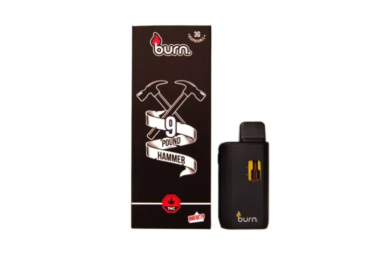 BURN 3ML DISPOSABLE VAPES THC DISTILLATE