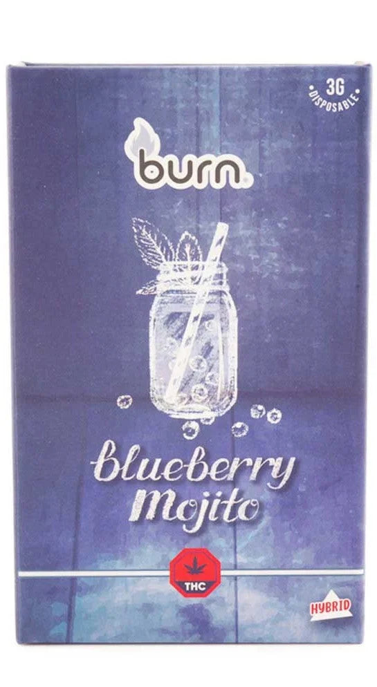 BURN 3ML DISPOSABLE VAPES THC DISTILLATE