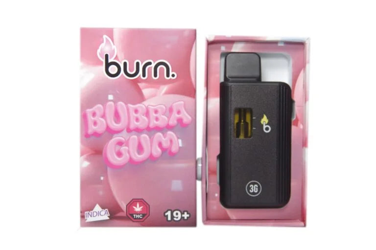 BURN 3ML DISPOSABLE VAPES THC DISTILLATE