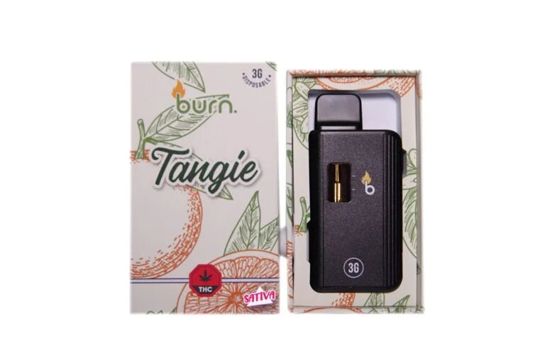 BURN 3ML DISPOSABLE VAPES THC DISTILLATE