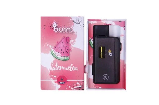 BURN 3ML DISPOSABLE VAPES THC DISTILLATE