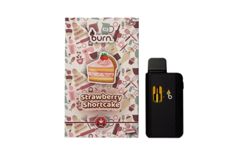 BURN 3ML DISPOSABLE VAPES THC DISTILLATE