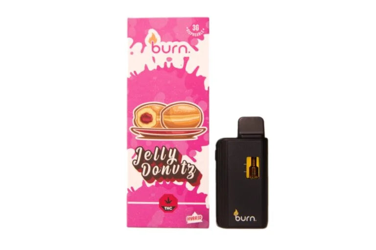 BURN 3ML DISPOSABLE VAPES THC DISTILLATE