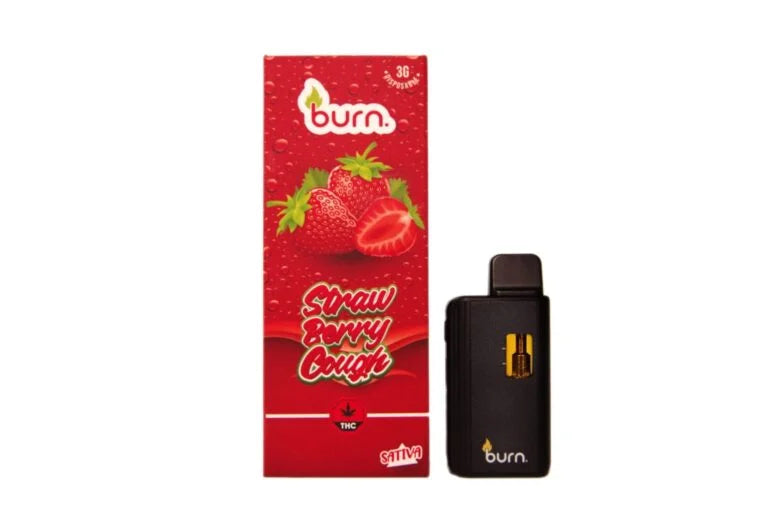 BURN 3ML DISPOSABLE VAPES THC DISTILLATE